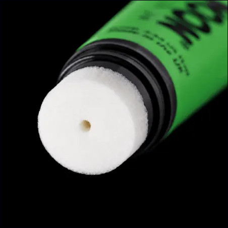 Maquillage fluo UV Visage et Corps avec applicateur éponge - 75 ml - Vert
